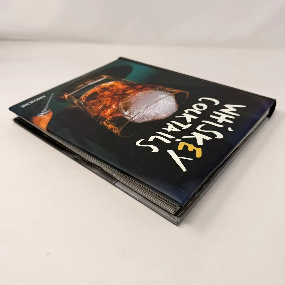 Assouline Whiskey Cocktails Hardcover Spiral Bound Book 9781614287346 Mixology